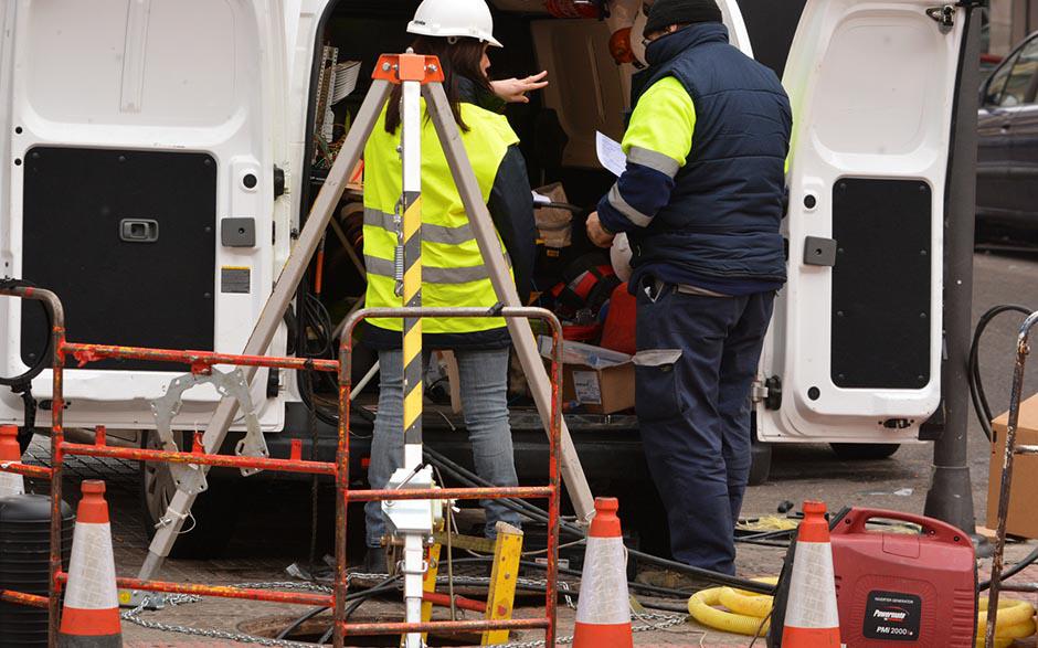 camion pompage assainissement Bobigny
